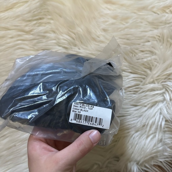 STONE FOX x FREE PEOPLE Rico Top In Black - Picture 5 of 5